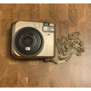 FUJIFILM Instax Mini 70 MICHAEL KORS Limited Edition Camera Metallic Gold EUC